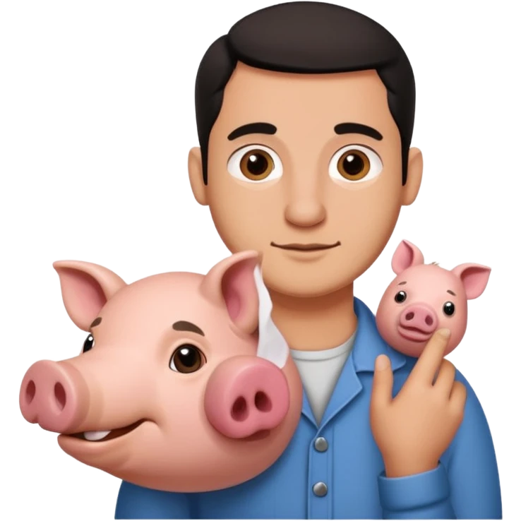 azhar wlas a pig emoji
