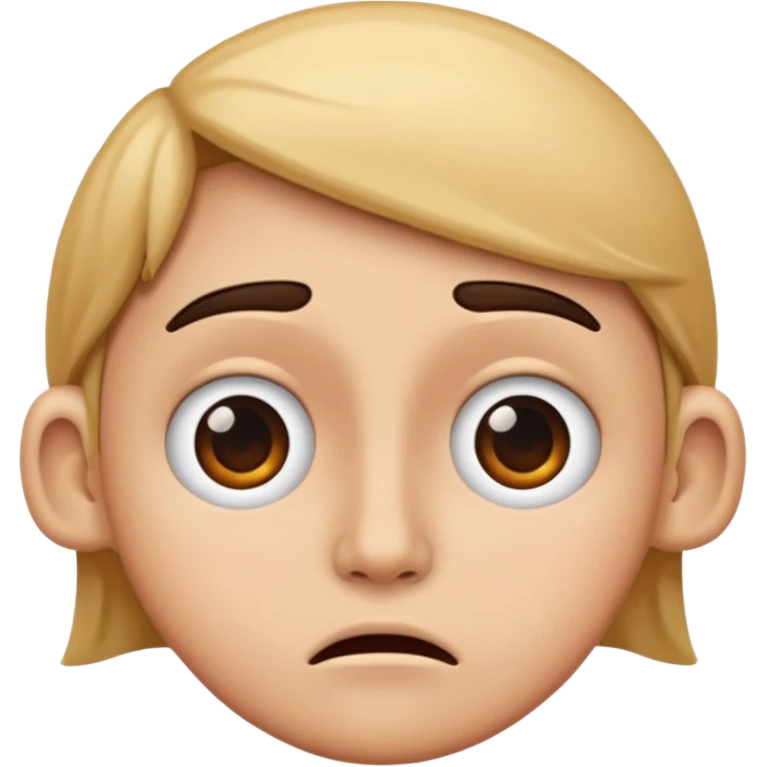 confused face emoji