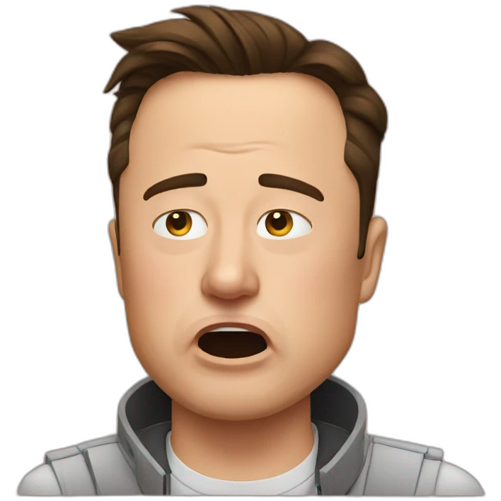 Elon Musk Crying emoji