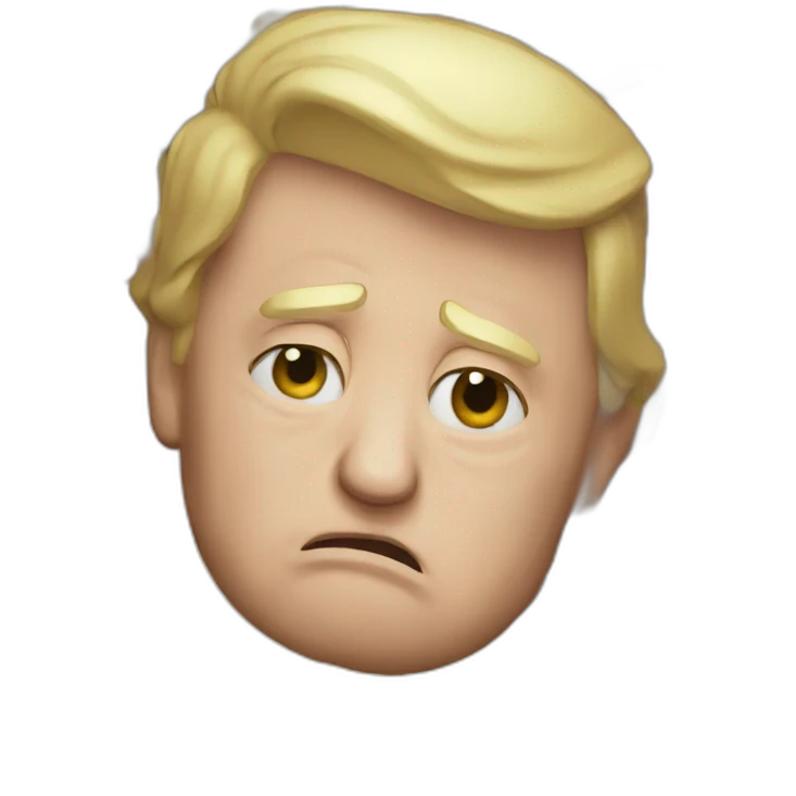 Donald trump crying emoji