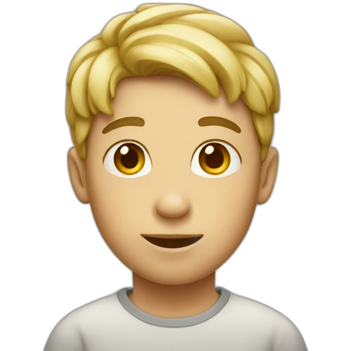 Apple boy emoji