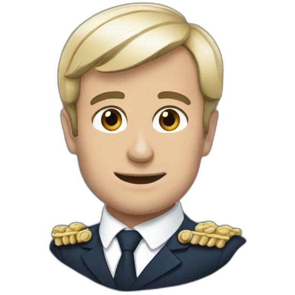 Macron sur brijite emoji