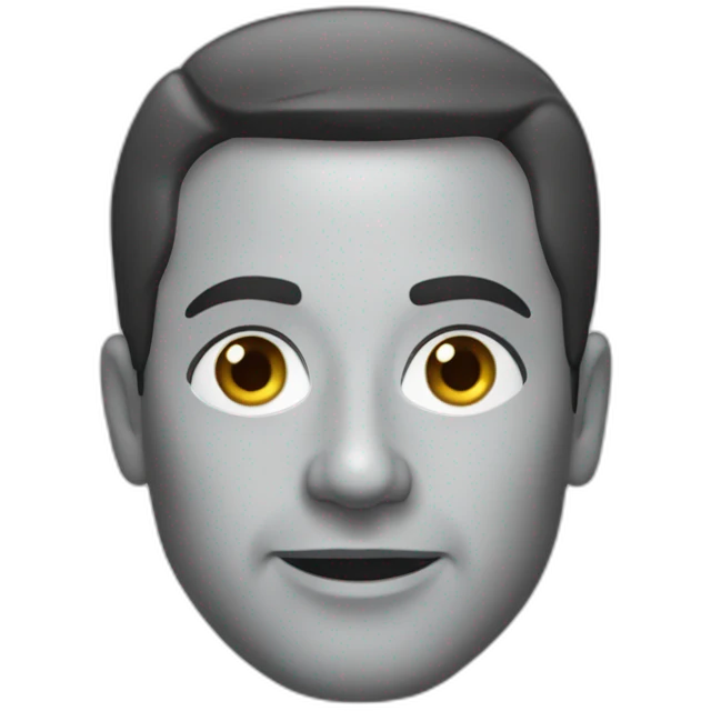  Kais saïd the president of Tunisia, a white man emoji