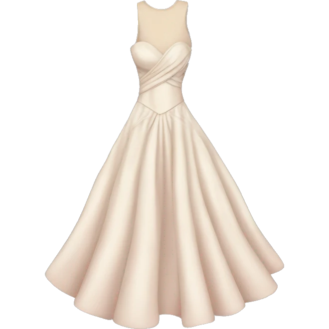 Beautiful dress emoji