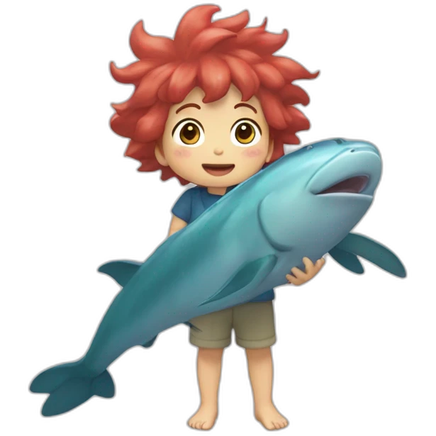 ponyo uma amizade que veio do mar emoji