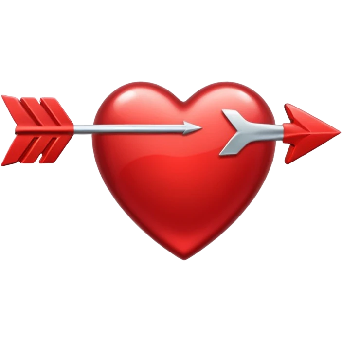 Heart-shaped arrow emoji