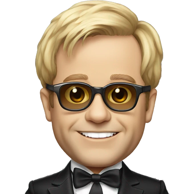Elton john emoji