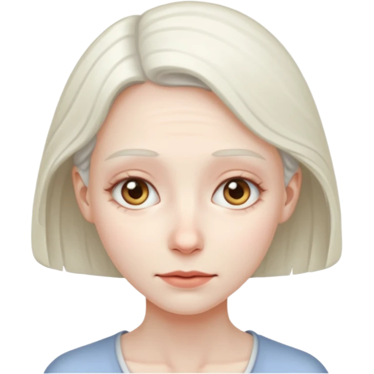 woman with eating disorder emoji
