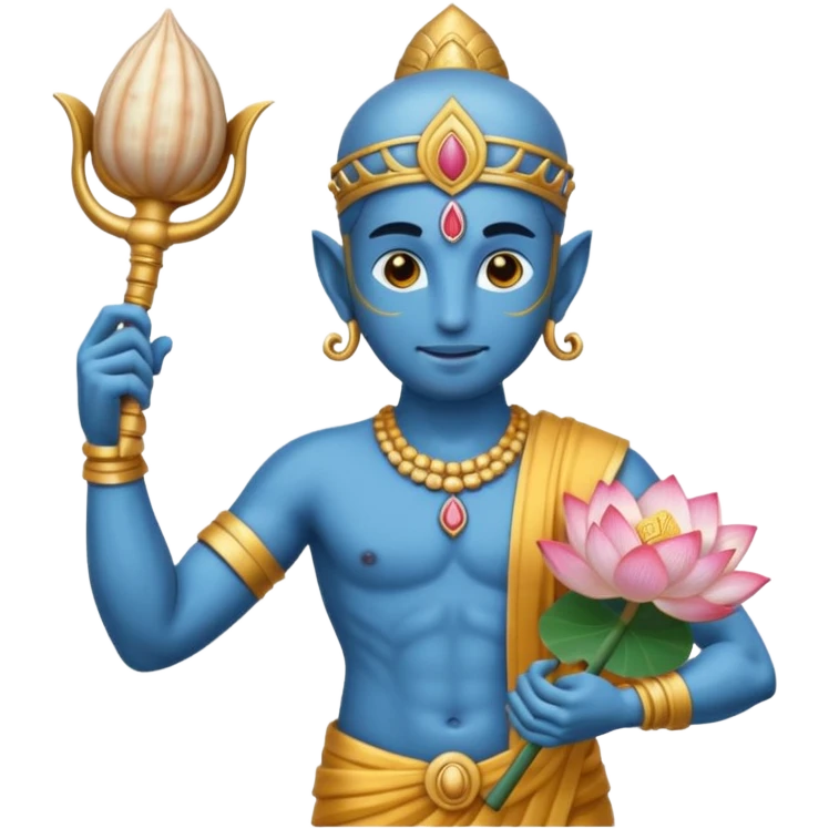 create vishnu emoji emoji