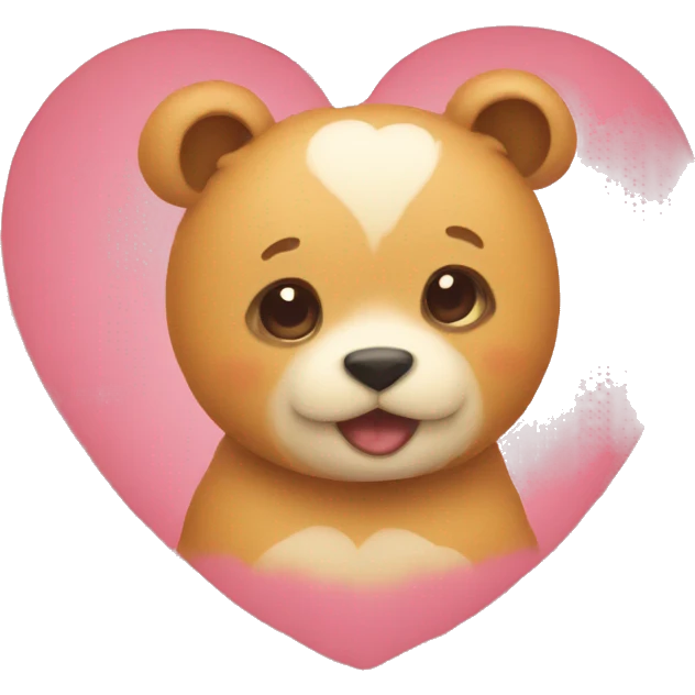 postcard with heart for mom  emoji