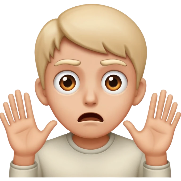Scared emoji
