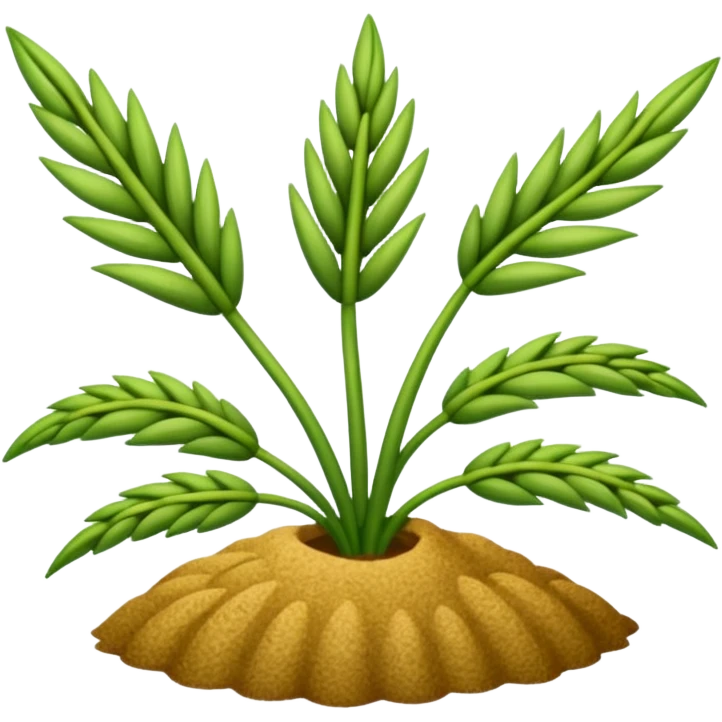 rye plant emoji