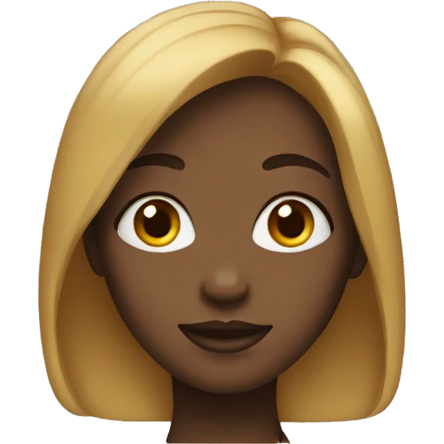 Big forehead emoji girl emoji