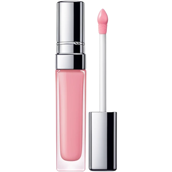 Powder pink Dior lip gloss emoji