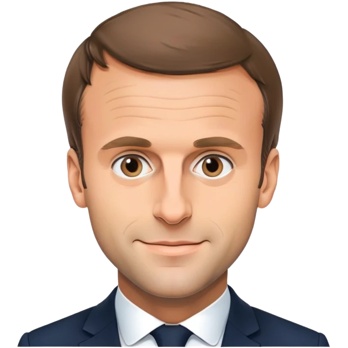 Emmanuel Macron emoji