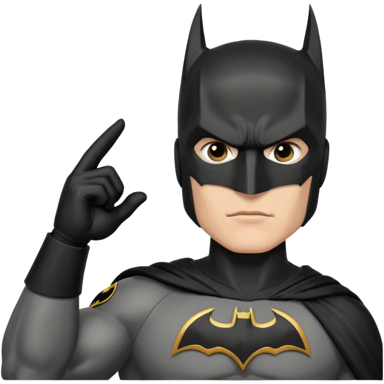 Batman militar salute emoji