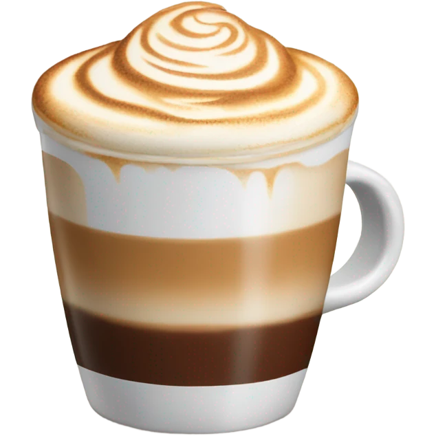 Cappuccino with Coca o emoji
