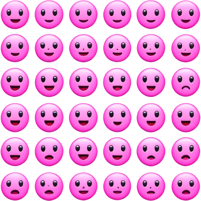 pink cutesy emojis emoji
