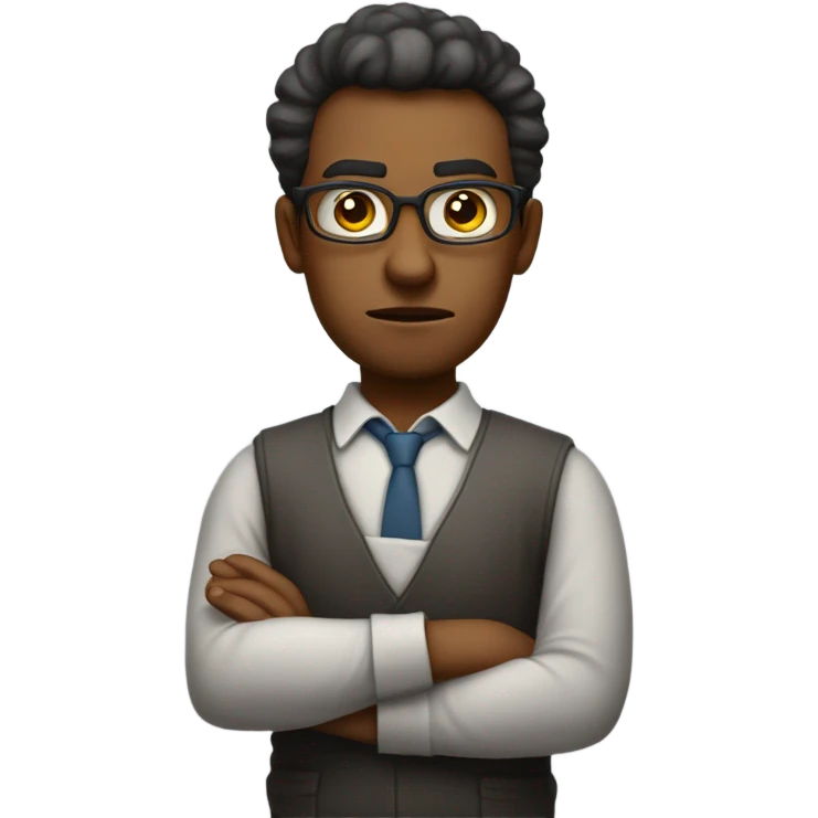 Angry teacher emoji