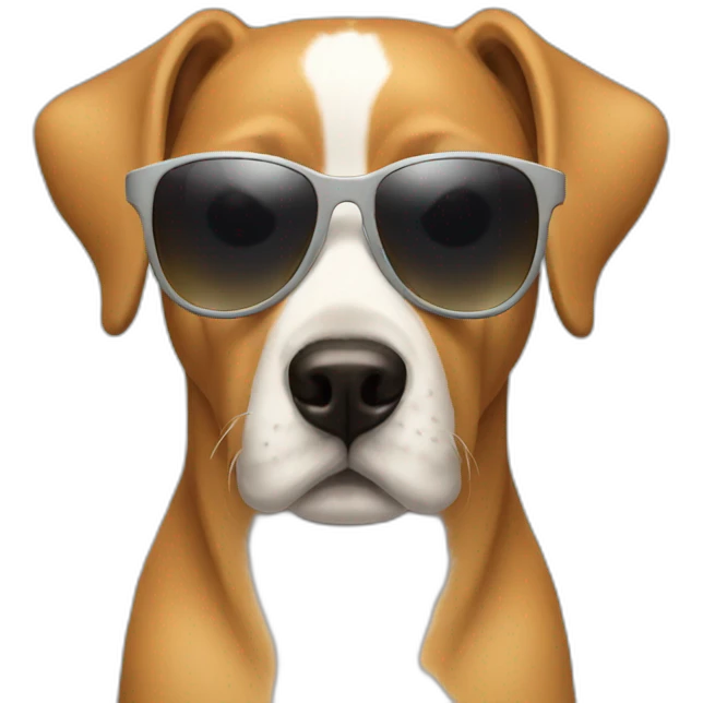 dog sunglasses emoji