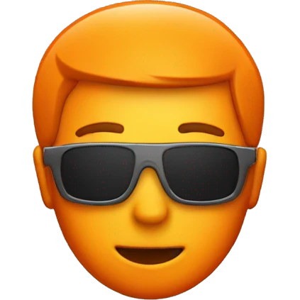 pin with orange colour as the top emoji
