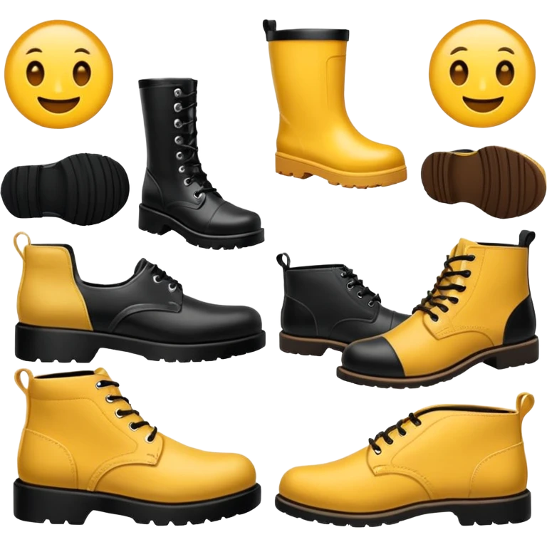 Черные туфли на высоко платформе на шнурках глянцевые emoji
