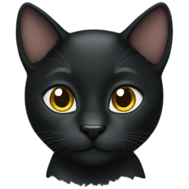 black cat emoji