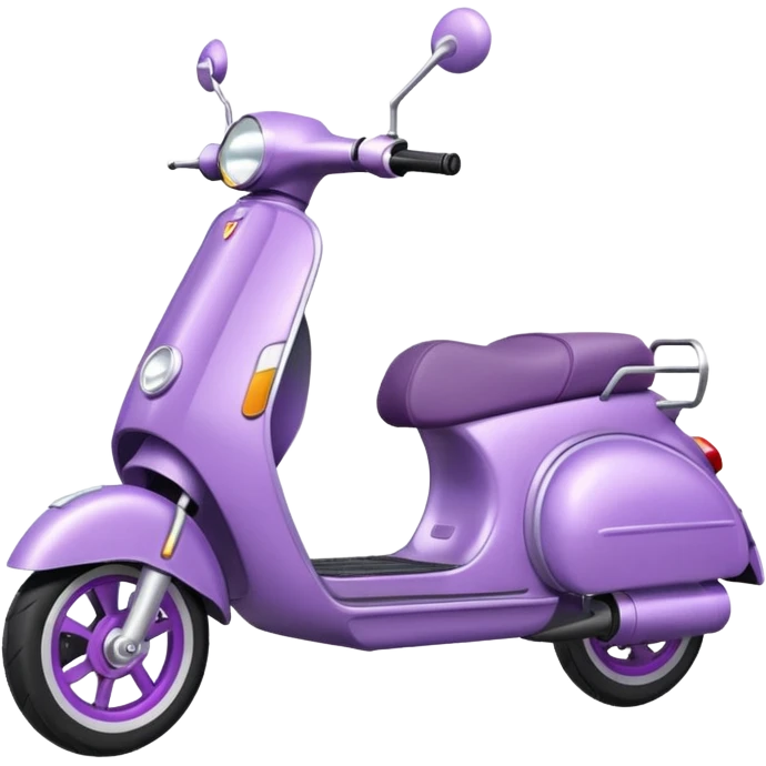 lilac scooter emoji