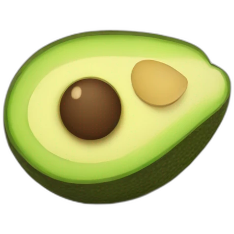 cute avocado emoji