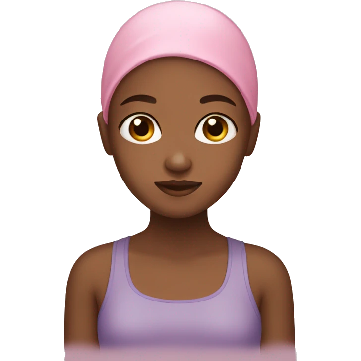 Girl with cancer emoji