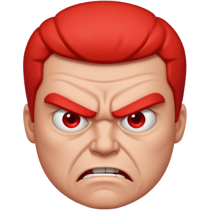 Angry emoji