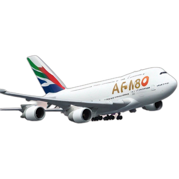 an A380 emoji