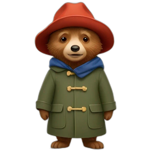Paddington Bear emoji