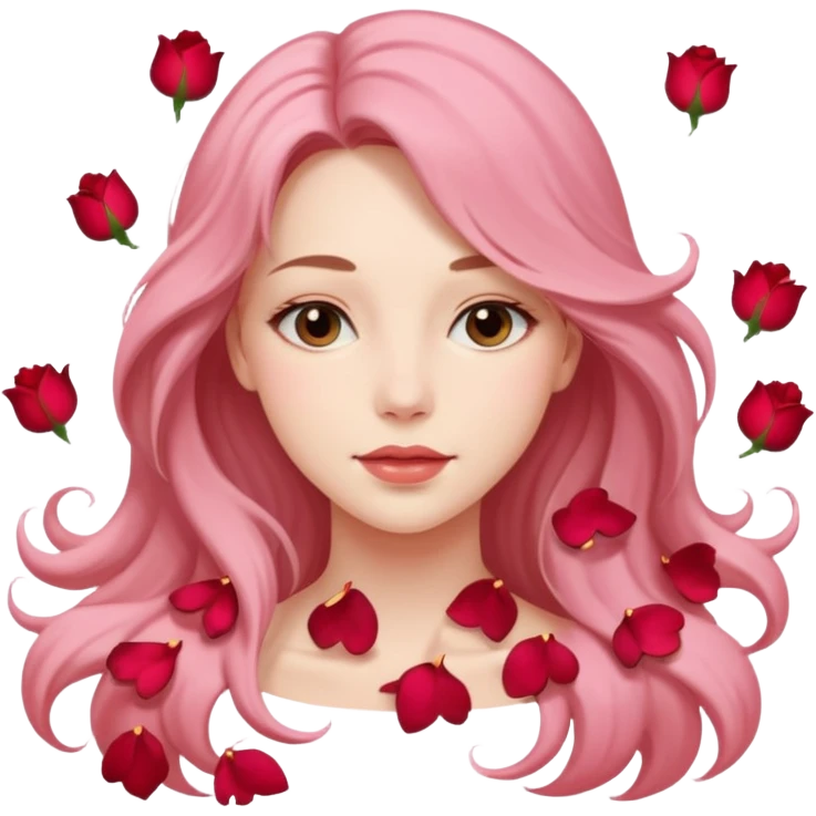 rose character emoji