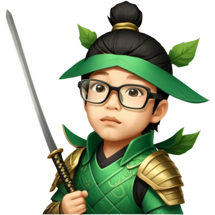 Emerald Samurai emoji