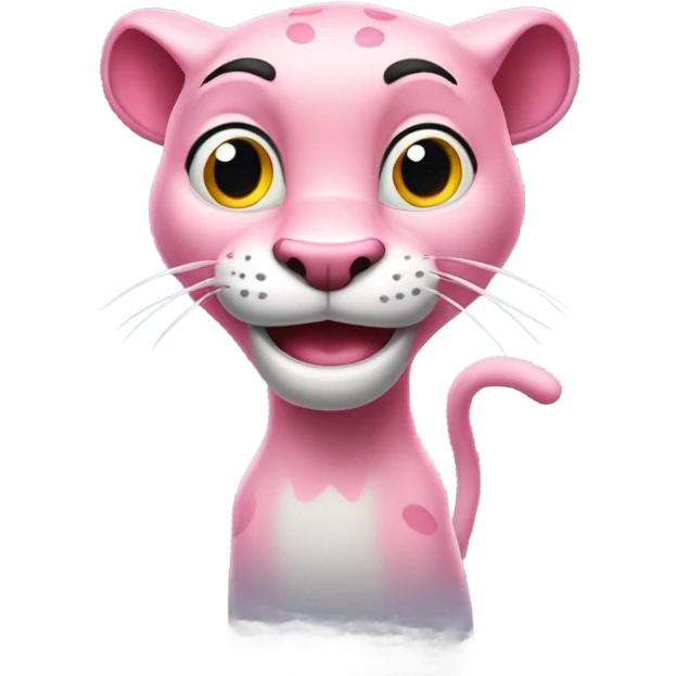 Pink panther emoji