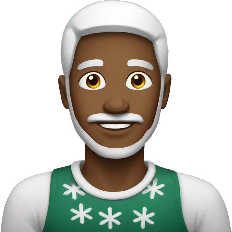 white christmas  emoji