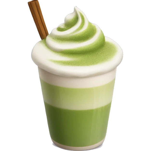 Matcha latte emoji
