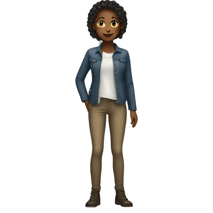 tall girl emoji