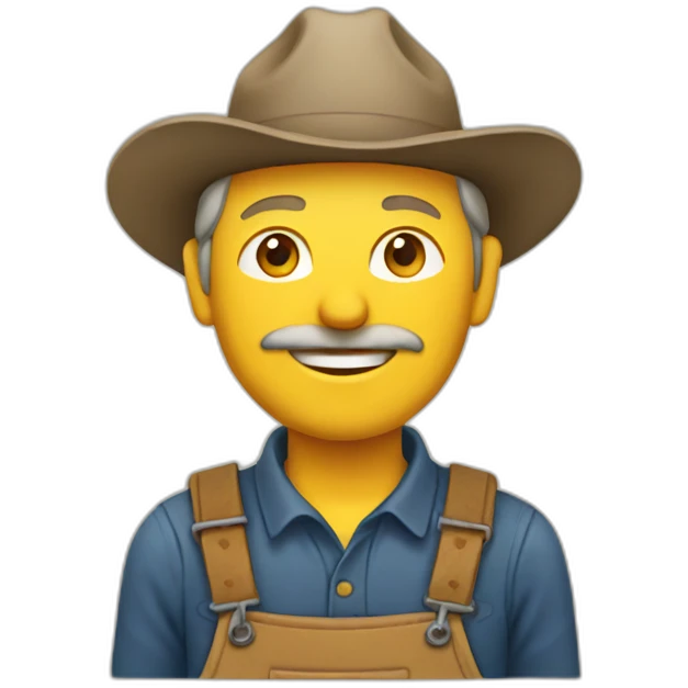 danish-farmer emoji