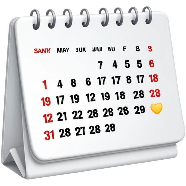 calender emoji