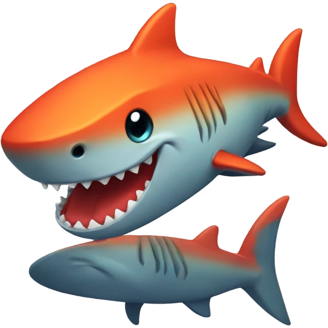 Lava shark  emoji
