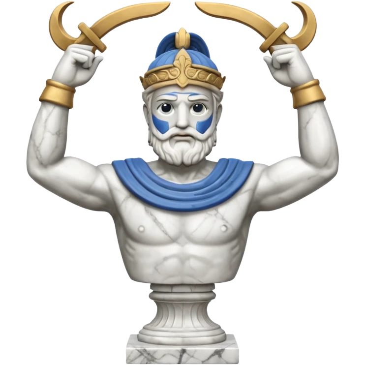 greek arms statue emoji