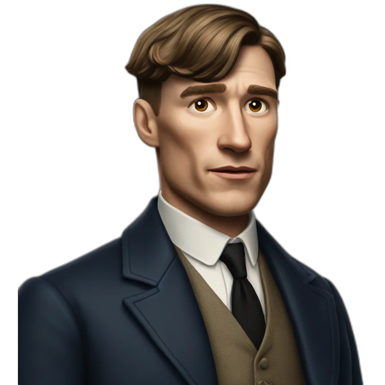 A reality emoji of Tom Shelby emoji