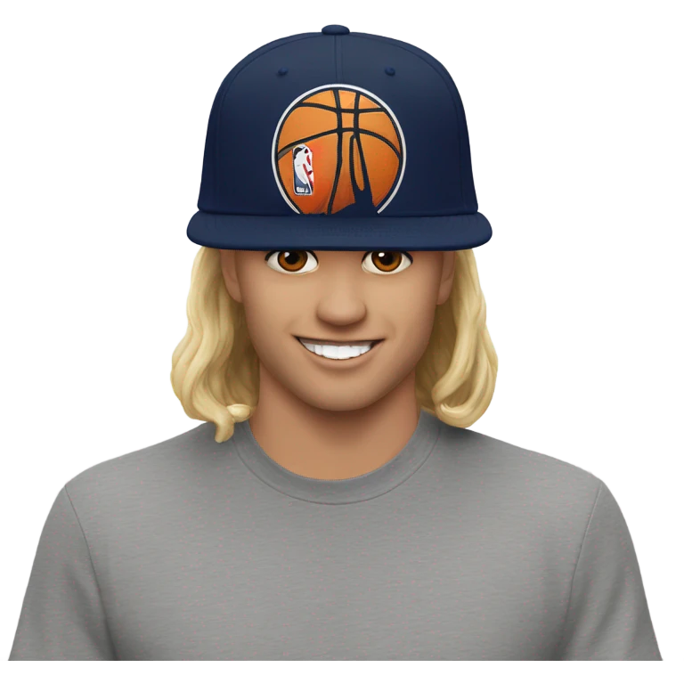 gorra NBA emoji