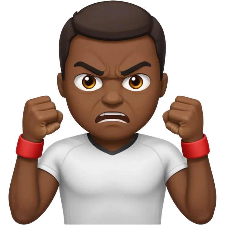 angry sports person emoji
