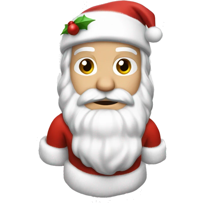 Henry Cavill as Santa Claus  emoji