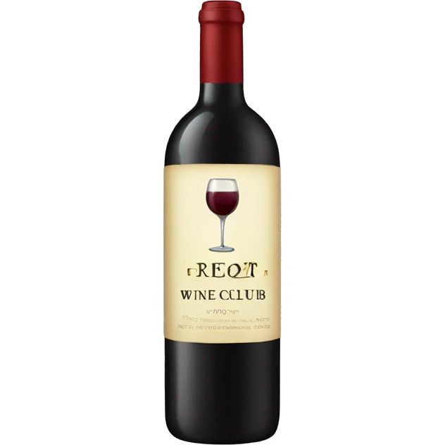 Wine club emoji