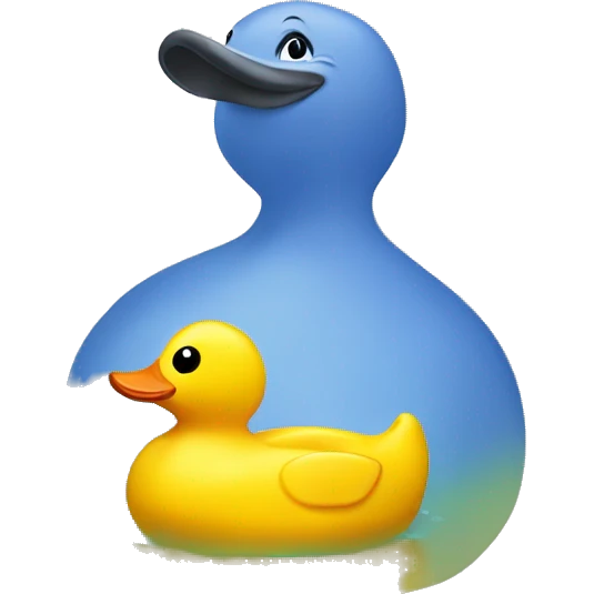 cute rubber duck emoji