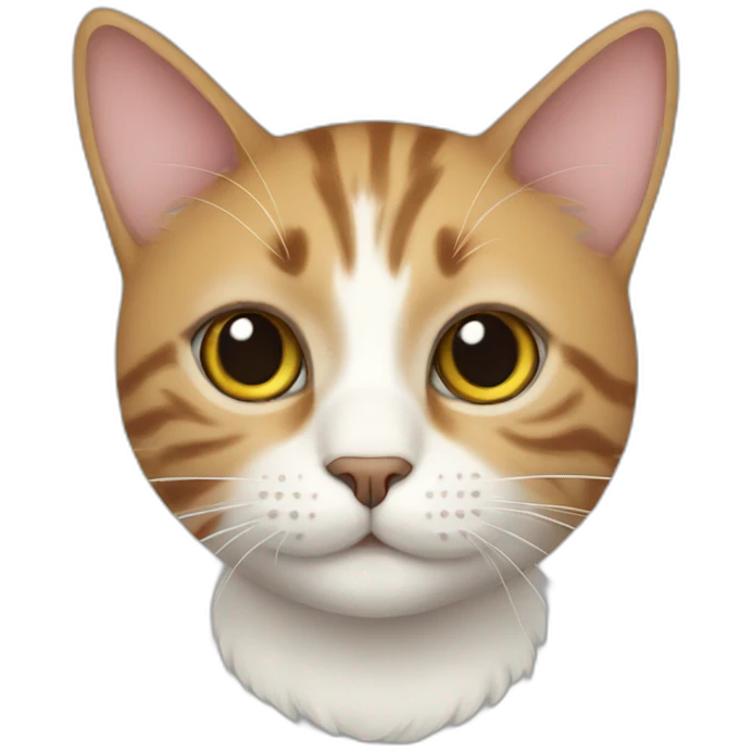 Cat drawing emoji
